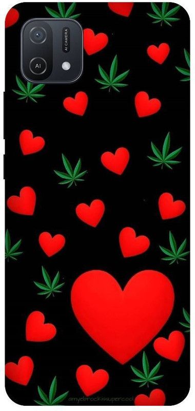 ZePBooM Back Cover for Oppo A16K  (Black, Red, Pack of: 1)