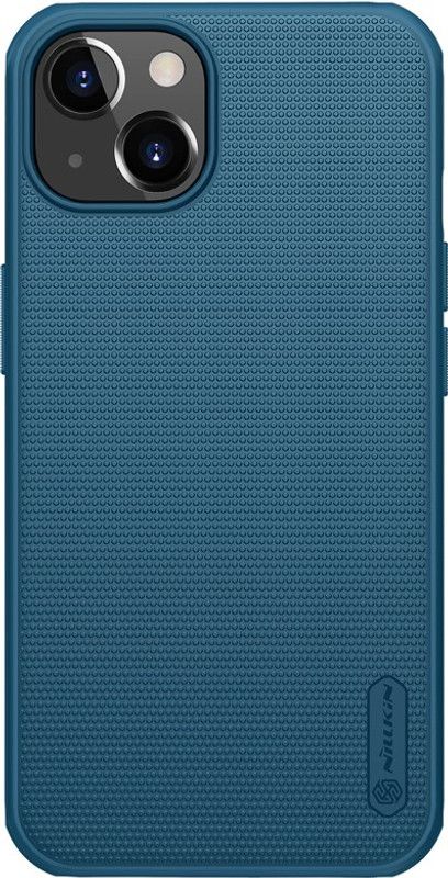 Nillkin Back Cover for Apple iPhone 13  (Blue, Grip Case, Pack of: 1)