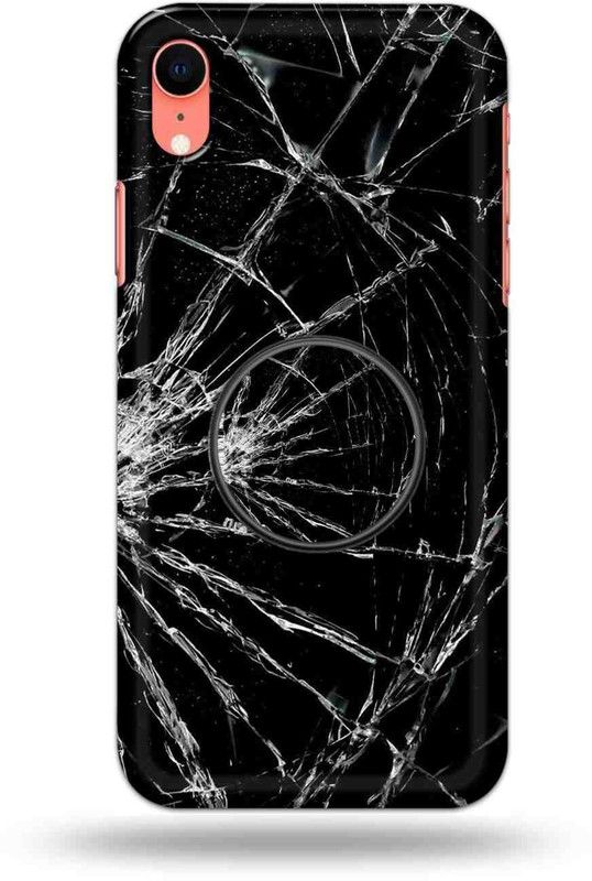 NDCOM Back Cover for Apple iPhone XR  (Black, White, Pack of: 2)