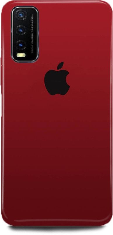 MRBE Back Cover for ViVO Y20A, APPLE, LOGO, SIGN, EMBELOM BACK COVER  (Multicolor, Hard Case, Pack of: 1)