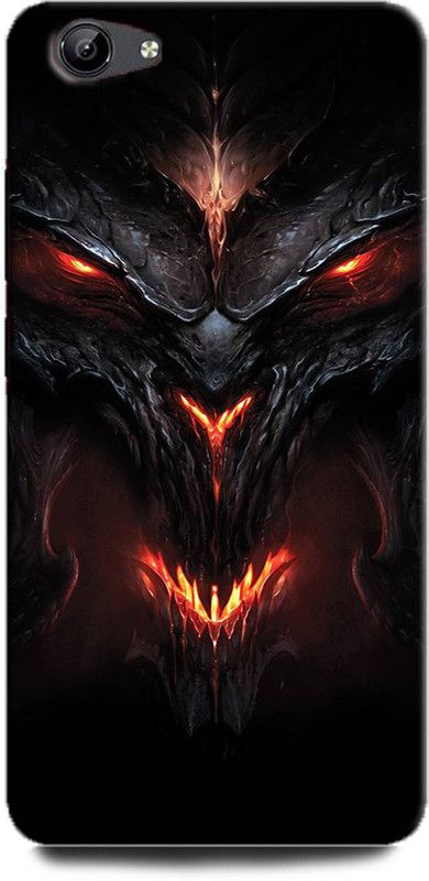 INDICRAFT Back Cover for Vivo Y71i, 1801, Diablo, Printed  (Multicolor, Shock Proof, Pack of: 1)