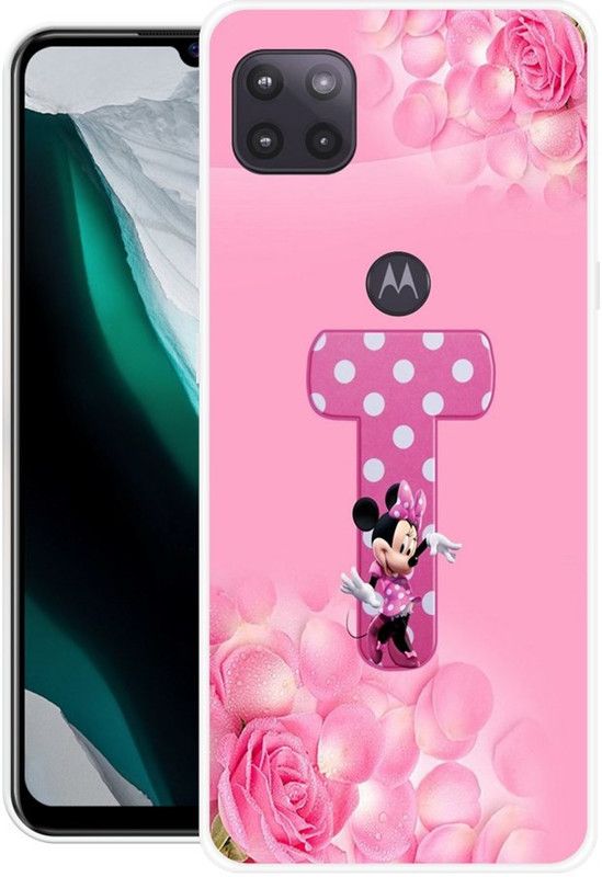 INDIALAND Back Cover for Moto G 5G  (Pink, Grip Case, Silicon, Pack of: 1)