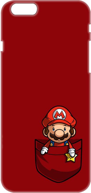 #Uncultured Back Cover for Apple iPhone 6, Apple iPhone 6s - Red Mario Print  (Multicolor, Hard Case, Pack of: 1)