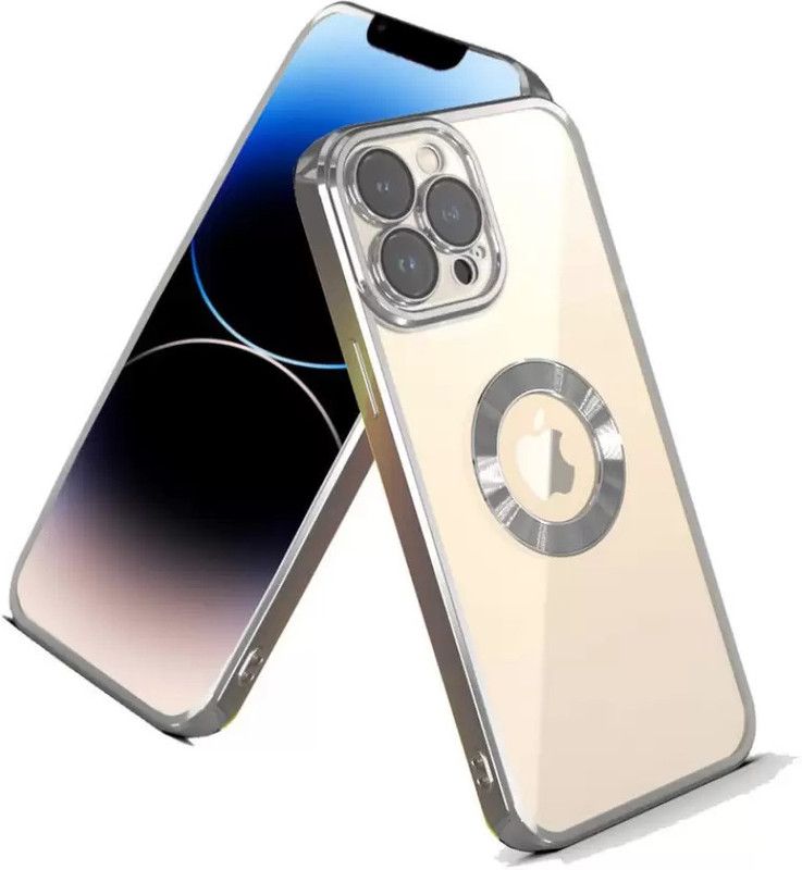 Mystry Box Back Cover for iPhone 13 Pro  (Silver, Shock Proof, Pack of: 1)