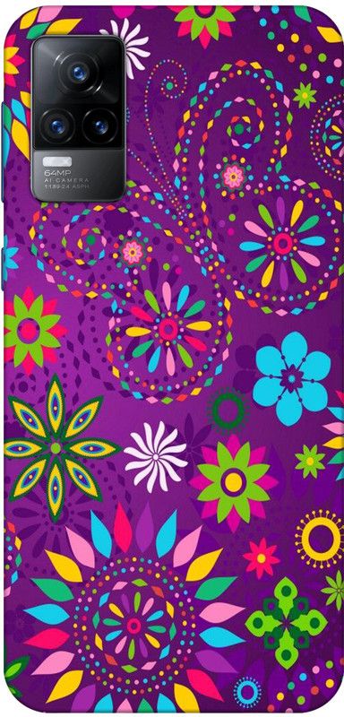 SUPER CASE Back Cover for Vivo V21e  (Multicolor, Grip Case, Silicon, Pack of: 1)
