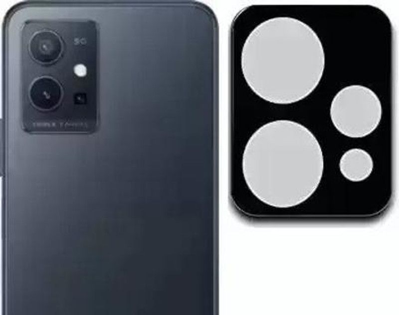 ASVALBUY Back Camera Lens Glass Protector, Camera Lens Ring Guard Protector for vivo T1 5G, vivo T1  (Pack of: 1)