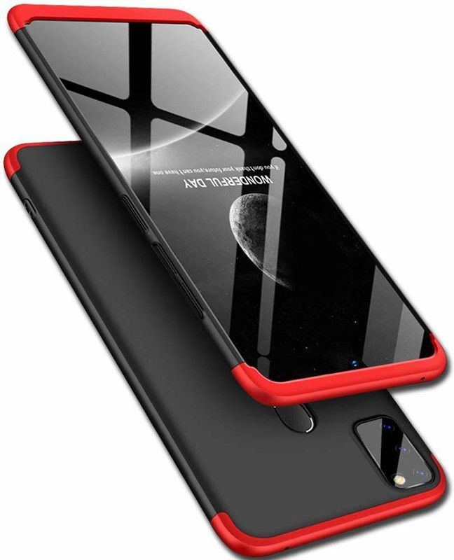 CELLCAMPUS Back Cover for Samsung Galaxy M30s, Samsung M30s, Galaxy M30s  (Red, Black, Grip Case, Pack of: 1)