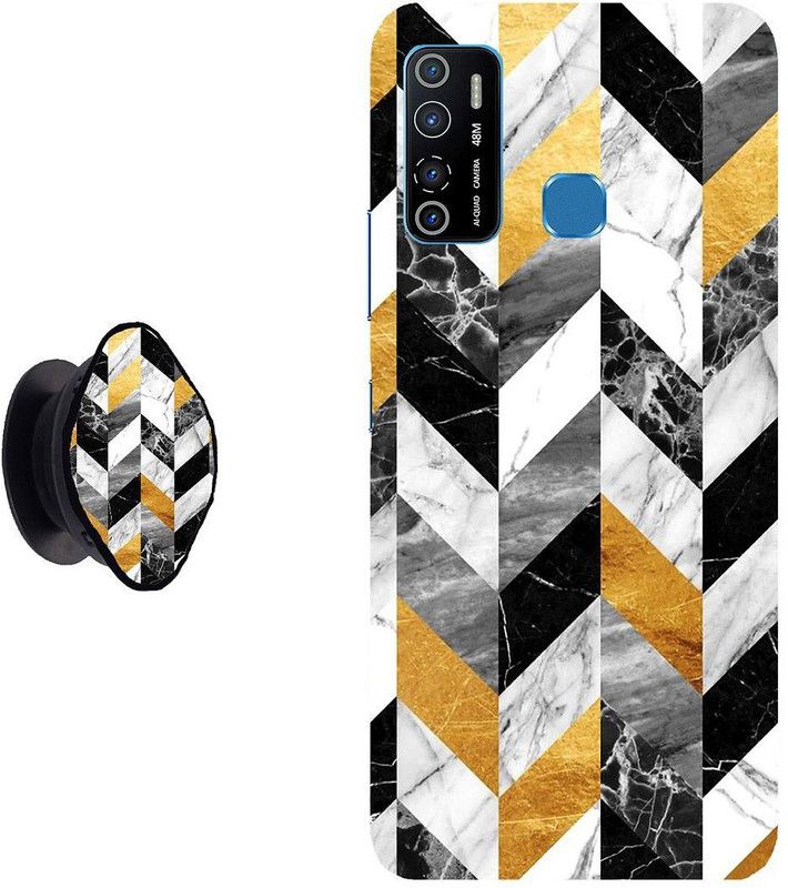 Hello Case Back Cover for Infinix Hot 9 Pro  (Multicolor, Cases with Holder, Pack of: 1)