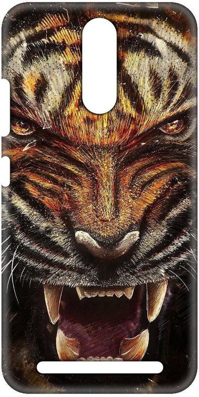 Smutty Back Cover for Lenovo Vibe K5 Note - Lion Print  (Multicolor, Hard Case, Pack of: 1)