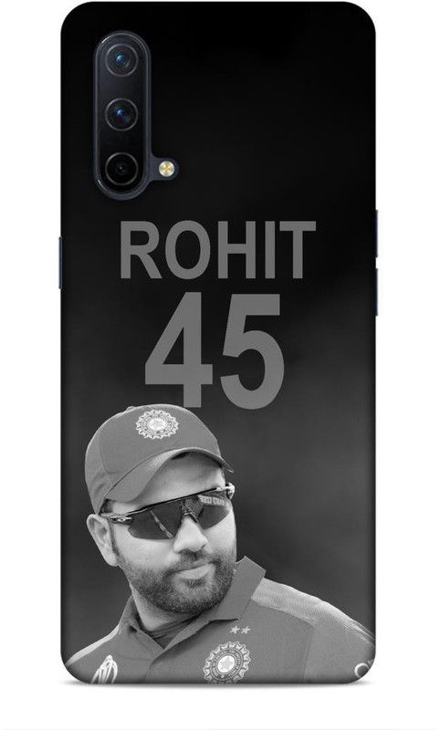 zingcart Back Cover for OnePlus Nord CE 5G, Rohit Sharma Rohit 45 Printed Back Cover Case  (Multicolor, Hard Case, Pack of: 1)