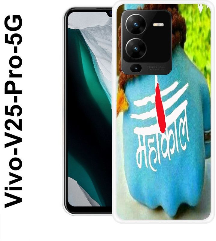 INDIALAND Back Cover for Vivo V25 Pro 5G  (Multicolor, Grip Case, Silicon)