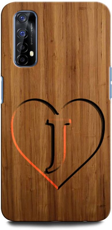 ORBIQE Back Cover for Realme Narzo 20 Pro J, J LETTER, J DESIGN, J ALPHABET, J NAME  (Multicolor, Hard Case, Pack of: 1)