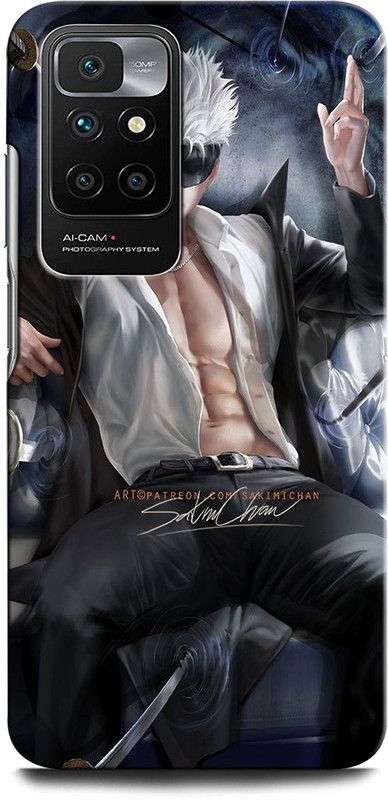 GRAFIQE Back Cover for REDMI 10 Prime 21061119BI SAKIMICHAN, ARTIST, ANIME, ANIME BOY  (Multicolor, Shock Proof, Pack of: 1)