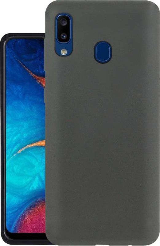 NKCASE Back Cover for Samsung Galaxy A20  (Black, Shock Proof, Pack of: 1)