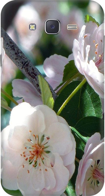 Coberta Case Back Cover for Samsung Galaxy J7 NXT Back Cover white flowers Design Back Case For Samsung Galaxy J7 NXT By Coberta  (Multicolor, Pack of: 1)