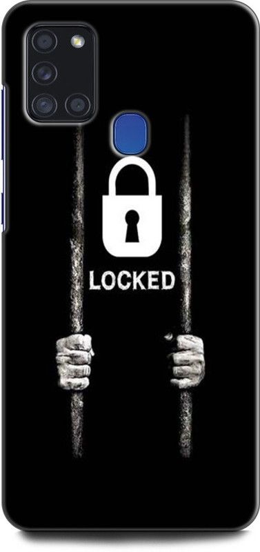 Afterglow Back Cover for SAMSUNG Galaxy A21s LOCK, LOCKED  (Multicolor, Shock Proof, Pack of: 1)