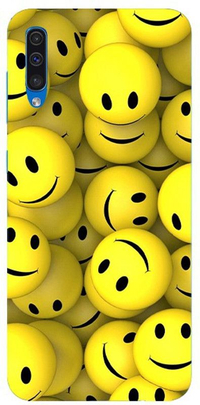 TRUEMAGNET Back Cover for Samsung Galaxy A50s  (Yellow, Hard Case)