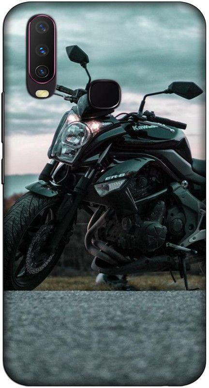 CROKIAN Back Cover for Vivo Y15 Bike Back Cover  (Multicolor, Hard Case, Pack of: 1)