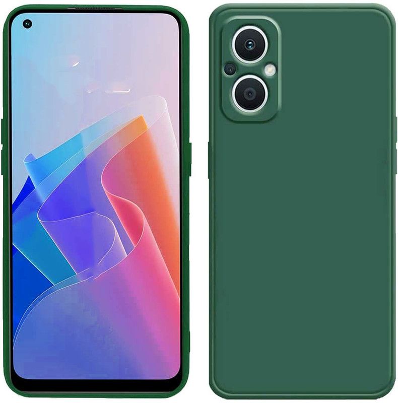 Instyle Back Cover for Oneplus N20 5G  (Green, Silicon, Pack of: 1)