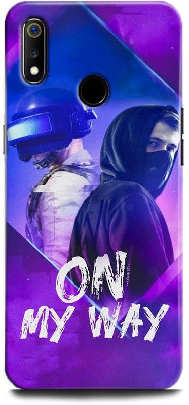 Afterglow Back Cover for Realme 3 Pro ALAN WALKER, EDM DJ, FADED, SINGER, DJ, EDM, COOL, PUBG, ON MY WAY  (Multicolor, Shock Proof, Pack of: 1)