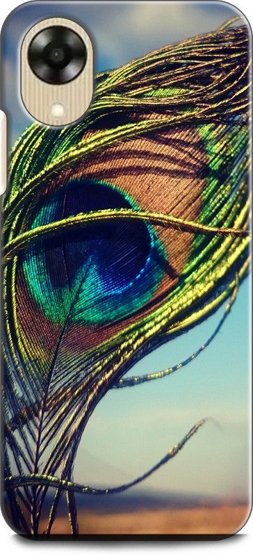 WallCraft Back Cover for OPPO A17K, CPH2471 MOR PANKH, PEACOCK, FEATHER  (Multicolor, Dual Protection, Pack of: 1)