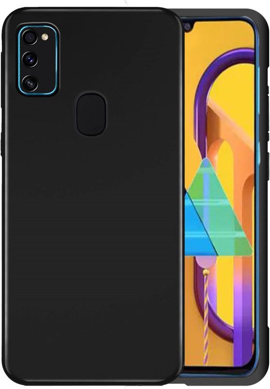 Unistuff Back Cover for Samsung Galaxy M30S  (Black, Grip Case, Pack of: 1)