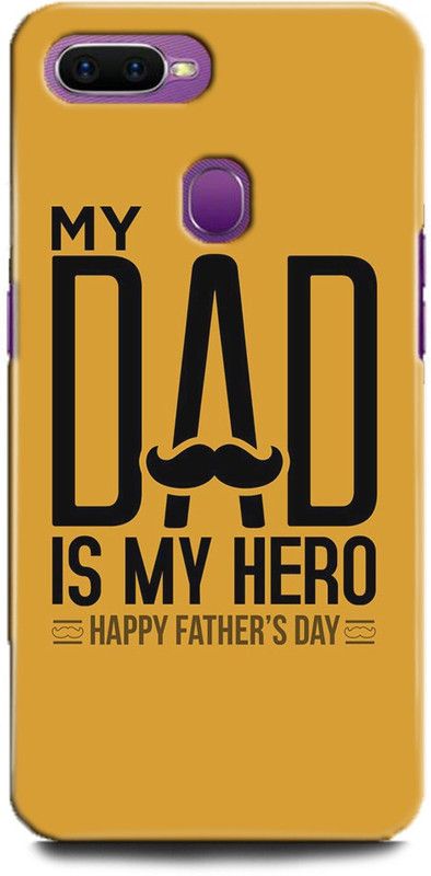 INTELLIZE Back Cover for Oppo A7/CPH1901 father's,Printed  (Multicolor, Shock Proof)