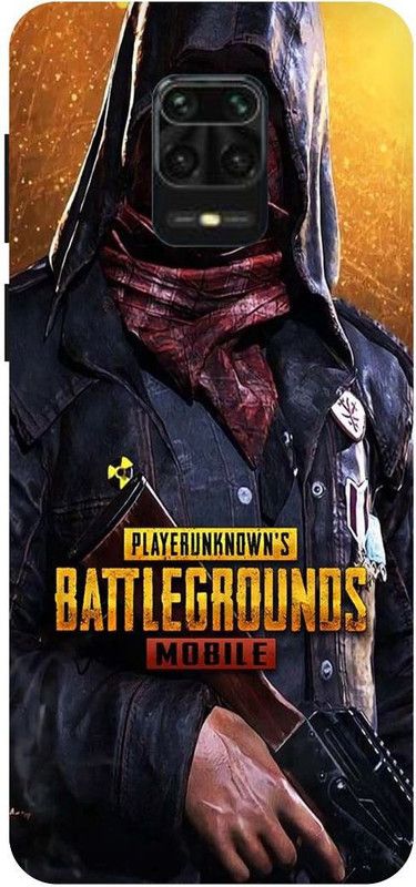 Bluvver Back Cover for POCO M2 Pro,MZB9625IN, Printed Pubg Game Back Cover  (Multicolor, Hard Case, Pack of: 1)