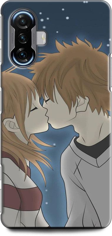 Wall Art Back Cover for POCO F3 GT GIRL, BOY,LOVE BOY GRIL, ANIME, KIDS, LOVE  (Multicolor, Dual Protection, Pack of: 1)