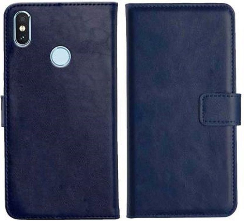 Urban Tech Flip Cover for Xiaomi Redmi Note 5 ProFlip Case | Magnetic Closure | Shock Proof Wallet Flip Cover  (Blue, Magnetic Case, Pack of: 1)