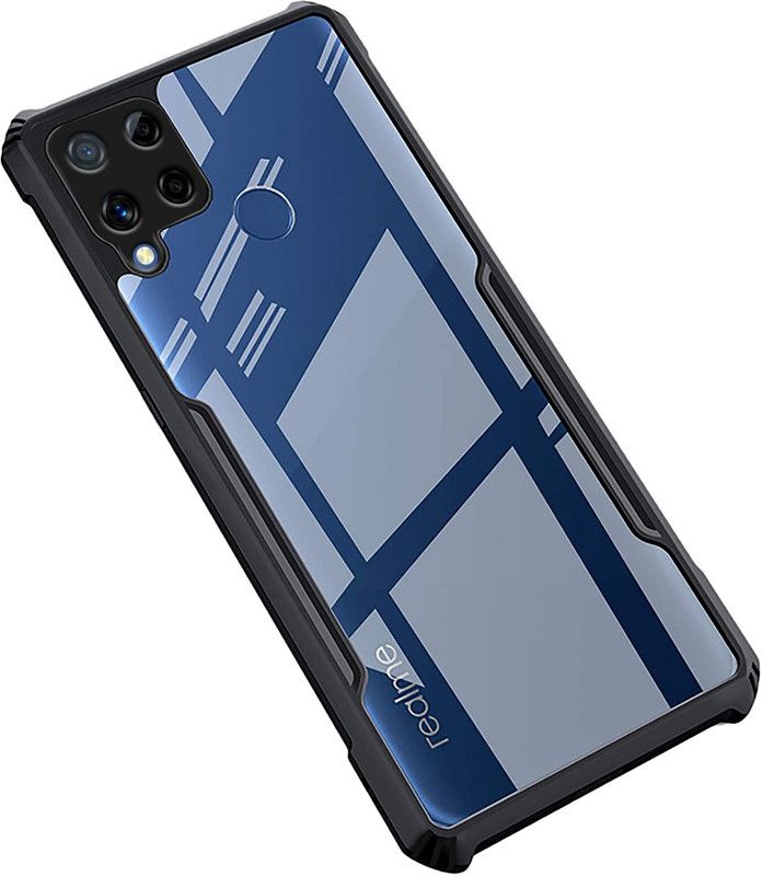 Fashionury Back Cover for Realme C15  (Transparent, Grip Case, Pack of: 1)