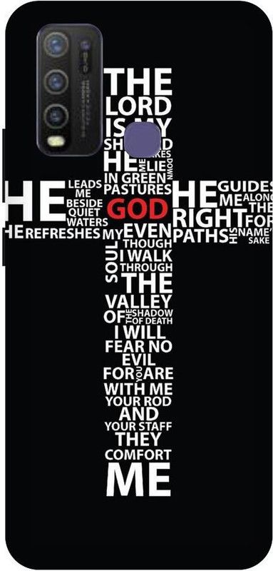 URCHIN Back Cover for Vivo Y30 jesus christ, Cross, Jesus cross, christian, Ishu Masiha, God  (Multicolor, Shock Proof, Pack of: 1)