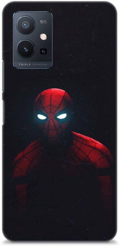 Chiraiyaa Back Cover for vivo T1 5G  (Black, Red, Hard Case)