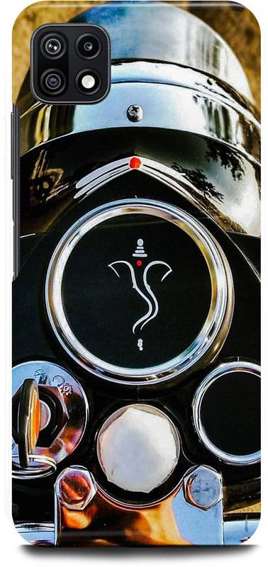 JUGGA Back Cover for SAMSUNG Galaxy F42 5G, ROYAL, ENFIELD, BULLET, BIKE, GANESHJI  (Black, Hard Case, Pack of: 1)