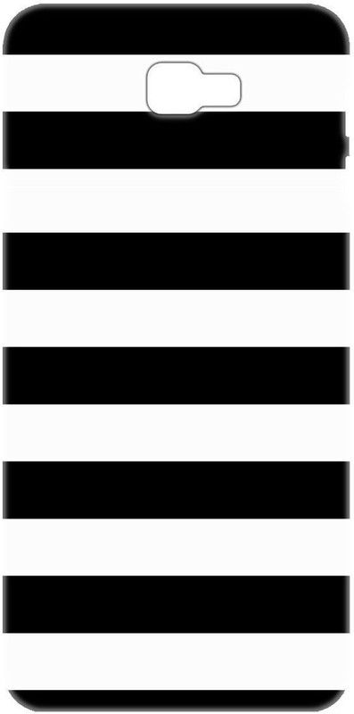Smutty Back Cover for Samsung Galaxy J7 Prime, G610F - Black Stripes Print  (Multicolor, Hard Case, Pack of: 1)