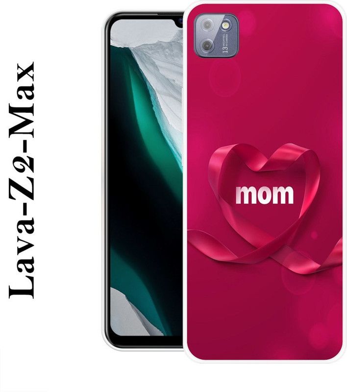 Sswastik Back Cover for Lava Z2 Max  (Pink, Grip Case, Silicon)