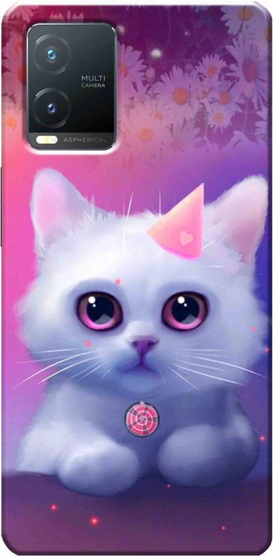 StroFit Back Cover for Vivo T1X 4G 2852  (Multicolor, Anti-radiation, Silicon, Pack of: 1)