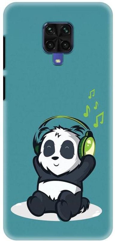 NDCOM Back Cover for Redmi Note 9 Pro Max Cute Cartoon With Music Printed  (Multicolor, Hard Case, Pack of: 1)