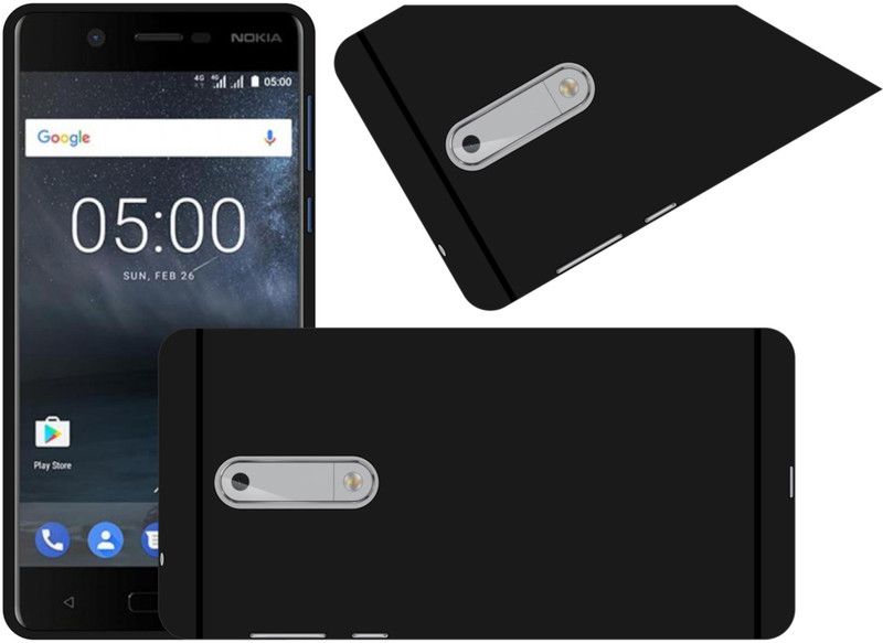 CASE CREATION Back Cover for NOKIA 3 Android  (Black)