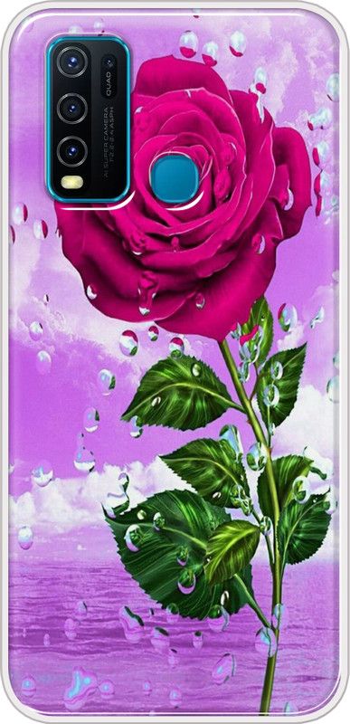 Appcityprint Back Cover for Vivo Y50  (Multicolor, Grip Case, Silicon, Pack of: 1)