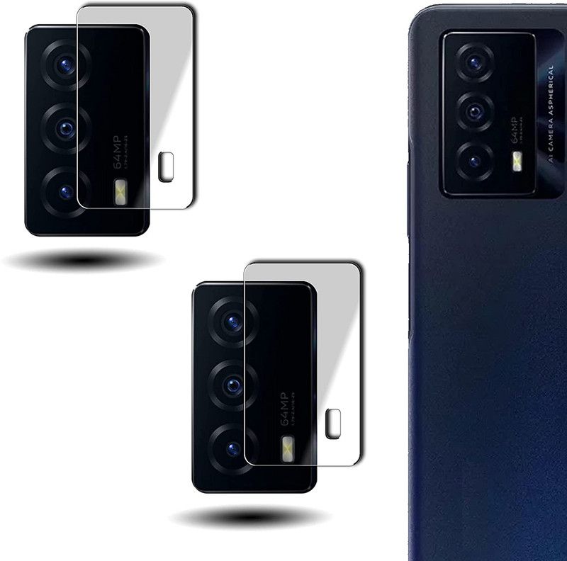 EZGER Back Camera Lens Glass Protector for IQOO Z5 5G  (Pack of: 2)