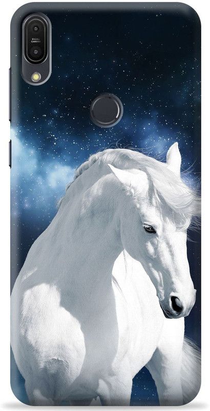 Crafter Back Cover for Asus Zenfone Max Pro M1  (White, Shock Proof, Pack of: 1)