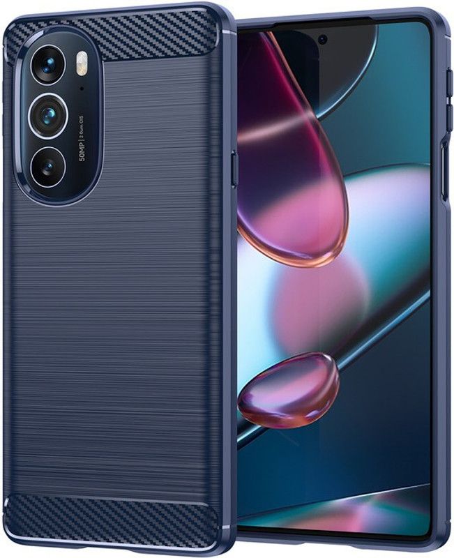 RAGRO Back Cover for Motorola Moto Edge 30  (Blue, Rugged Armor, Pack of: 1)