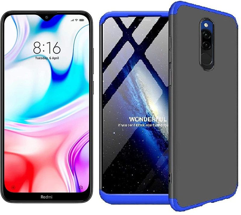 Instyle Back Cover for Mi Redmi 8a Dual  (Blue, Pack of: 1)