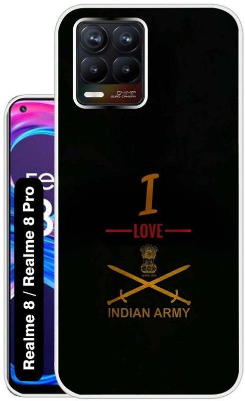 Flipkart SmartBuy Back Cover for realme 8 pro  (Multicolor, Dual Protection, Silicon, Pack of: 1)