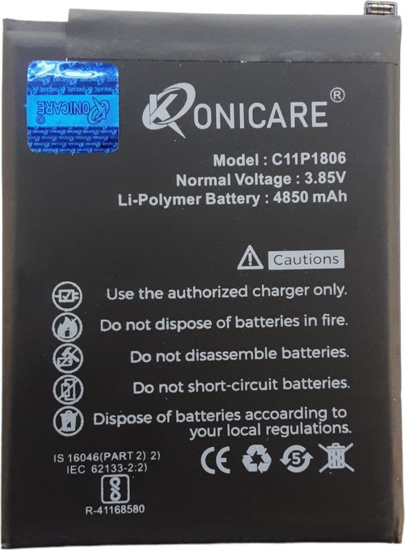 KONICARE Mobile Battery For Asus Zenfone 6z, Zenfone 6s, ASUS_I01WD, ZS630KL, I01WD, C11P1806
