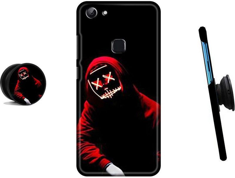 Hello Case Back Cover for  Vivo Y83  (Multicolor, Cases with Holder, Pack of: 2)