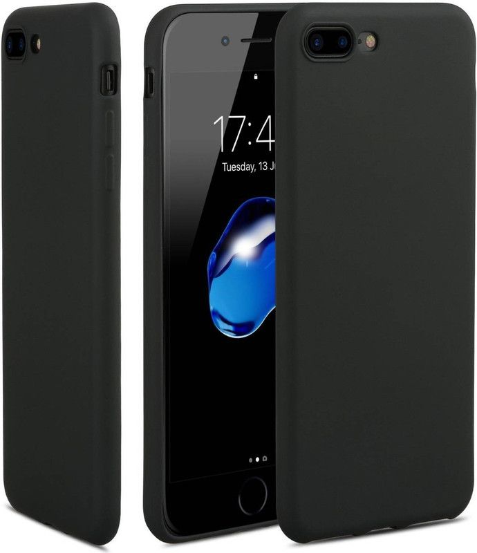 Stunny Back Cover for Apple iPhone 8 Plus  (Black, Grip Case, Pack of: 1)