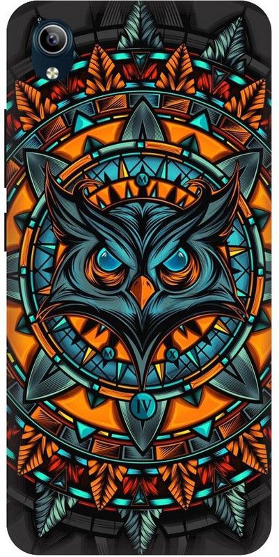 Bluvver Back Cover for Vivo Y90,1908, Printed Owl,Abej,Beogard,Back Cover  (Multicolor, Hard Case, Pack of: 1)