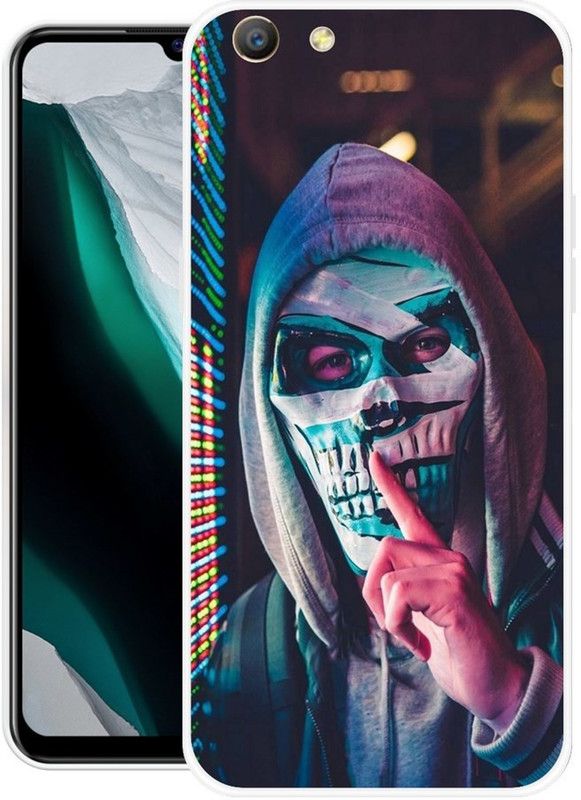 INDIALAND Back Cover for Oppo A57  (Multicolor, Silicon, Pack of: 1)